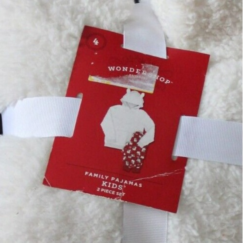 girls Wonder shop llama size 4 Family ⛄ Christmas🎄 Pajama Set NEW (2-Piece)